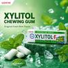 Gumă de mestecat Lotte Green Xylitol 24g Gust mentă răcoritoare, compoziție cu xilitol, oferă senzația de respirație proaspătă