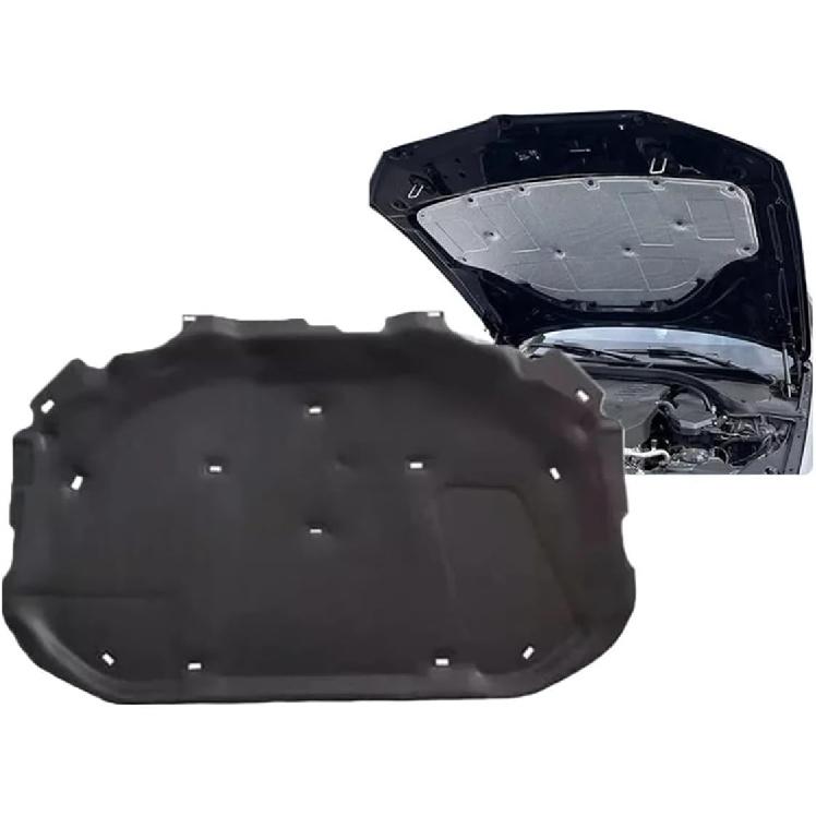Engine Hood Sound Pad Compatible for Jaguar XJ X351 2010~2019 Car Heat Insulation Cotton Mats Soundproof Cover Cushion Interior Accessories