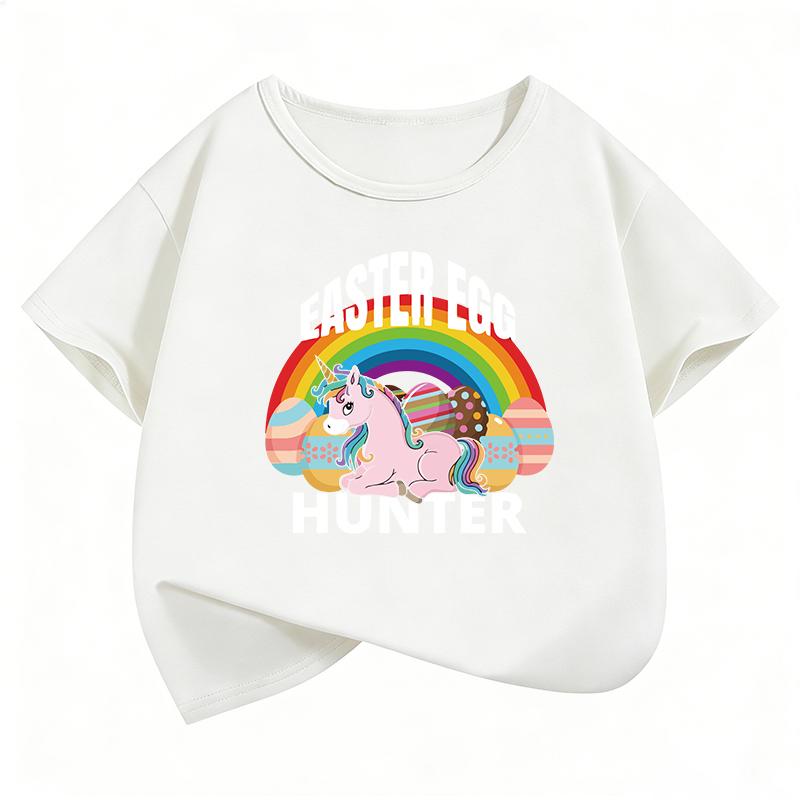

Printed T-shirt Boys Summer Clothing Short Sleeve Top Cute Girl Clothing 160