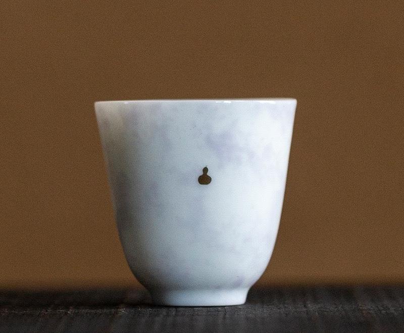 

Flowers bloom three-color tea tasting cup, home master cup light luxury ceramic Kung Fu tea set, teacup, single tea drinking cup 200ml