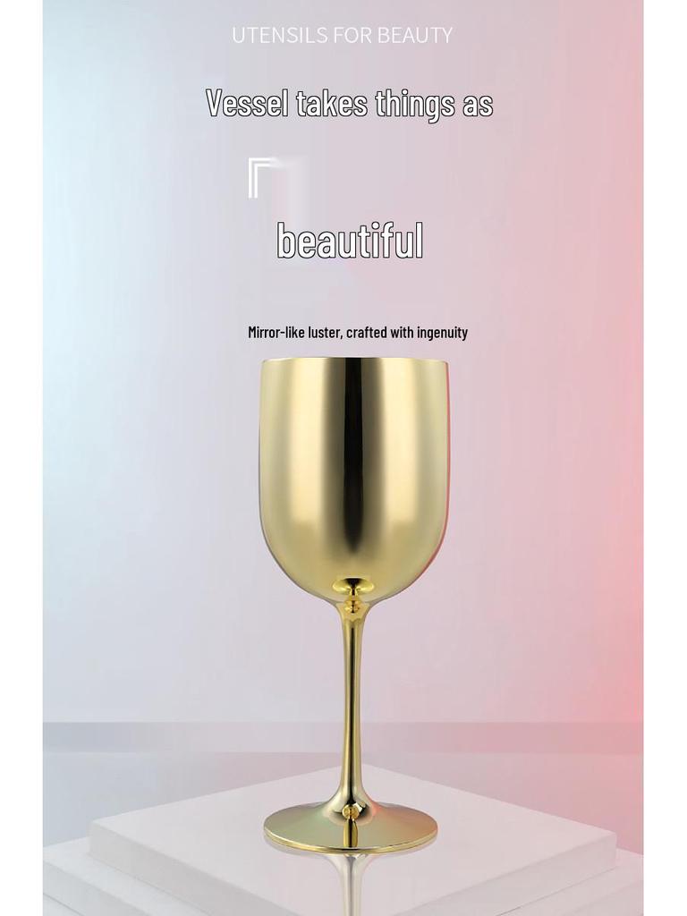 450ml Red Wine & Champagne Plastic Goblet