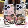 Phone Pouch Anti-knock Phone Case For UMIDIGI A15/A15C/A15T Durable Full Wrap Cute Graffiti Shockproof Protective Couple