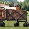 Elastic Cargo Net Folding Wagon Cart Folding Cargo Net Beach Cart Wagon Cart Heavy Duty Tie Rod Tool Camping Accessory
