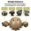 Helmet Rail Adapter For PELTOR ComTac Airsoft Shooting Accessories Headset Mount Fit Ops Core ARC Team Wendy MLOK Rail