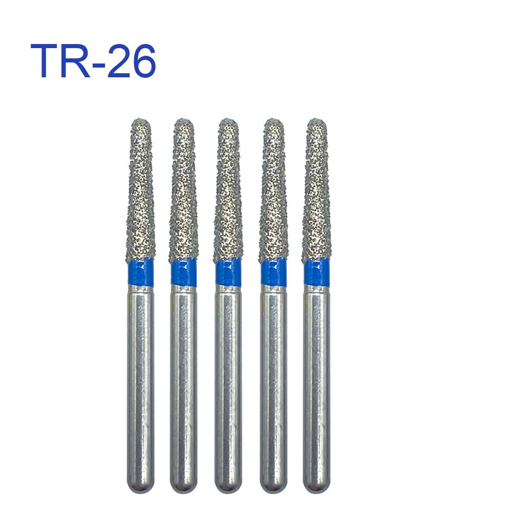5Pcs/Pack, Jnsur Dental Diamond Burs Dental Drills For High Speed Handpiece Fg Dia 1.6Mm Dental Lab Technican Dentistry Material