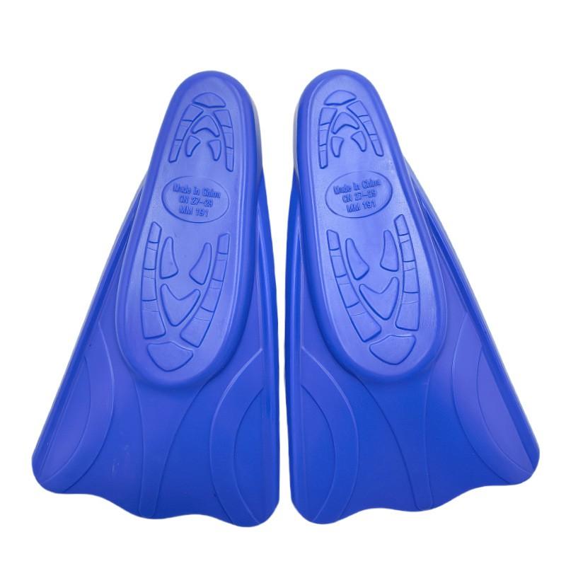 Silikon-Schnorchelschuhe Erwachsene Kinder Leichte Kurze Flossen Schwimmtraining Flossen