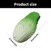 Artificial Chinese Cabbage Realistic Chinese Cabbage Vegetable Kitchen Decoration for Home Party Decoration