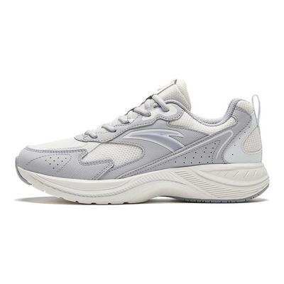 Lightweight Low Top Running Shoes Women's White Gray 922345595-3