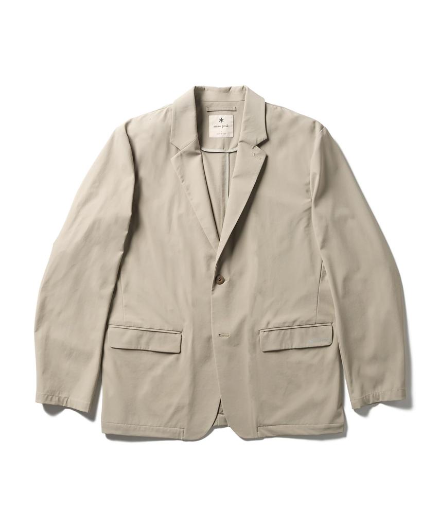 Snow Peak Stretch Jacket Outerwear Jacket GREIGE M Water-Repellent JK-26SU005 Men's Women's