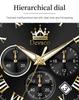 Men's Watch Business Watch For Men Brand Metal Band Stainless Steel Band Analog Display Stylish Casual
