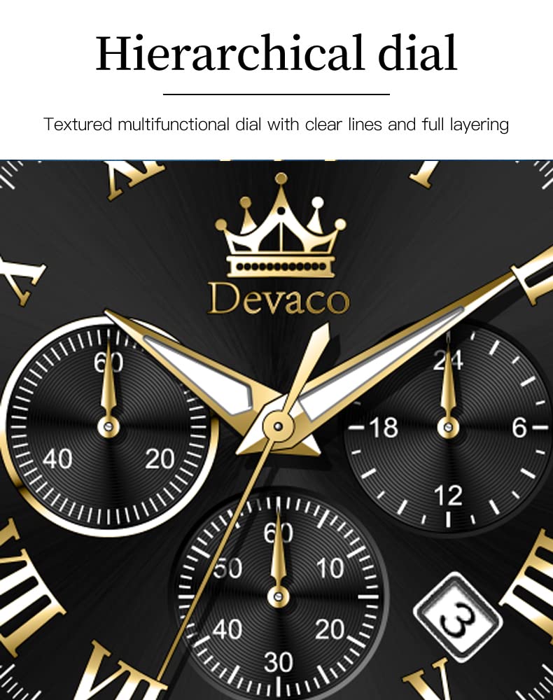 Men's Watch Business Watch For Men Brand Metal Band Stainless Steel Band Analog Display Stylish Casual