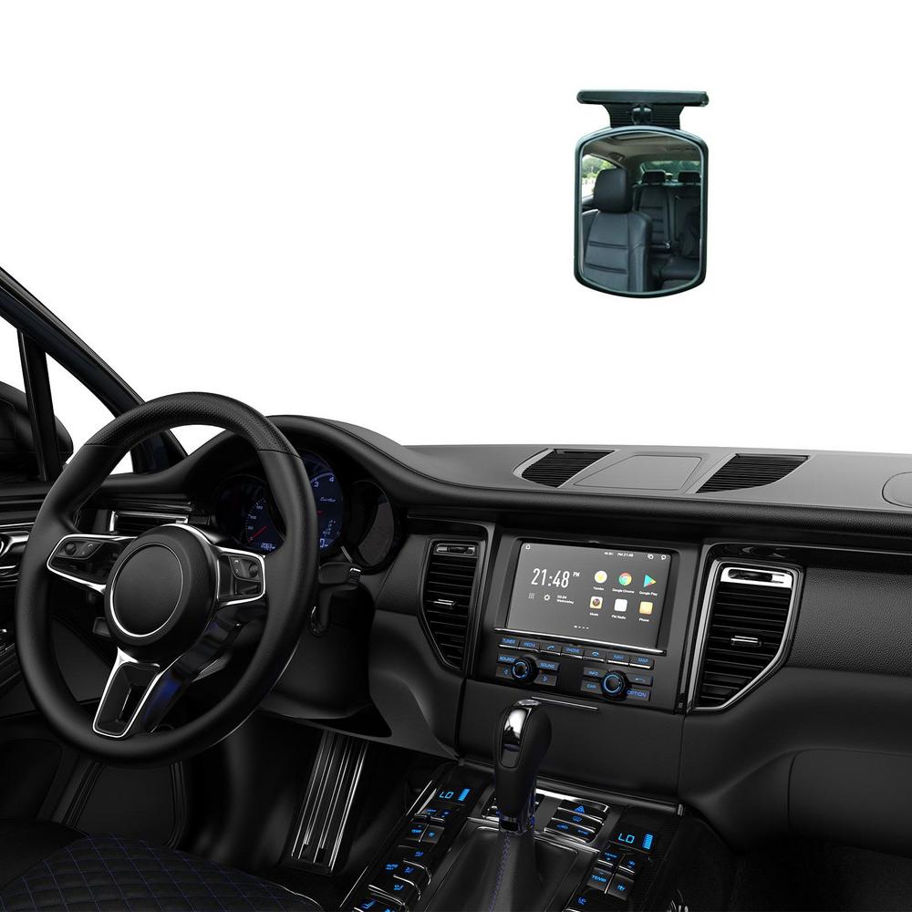 Drehbarer Baby-Auto-Rückspiegel Auto-Sicherheitsansicht Rücksitzspiegel Auto Beobachtungs-Rücksitz Zusatzspiegel Babyphone Auto-Innenraum