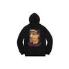 FW18 Portrait Hooded Sweatshirt Black Men's SUP-FW18-480