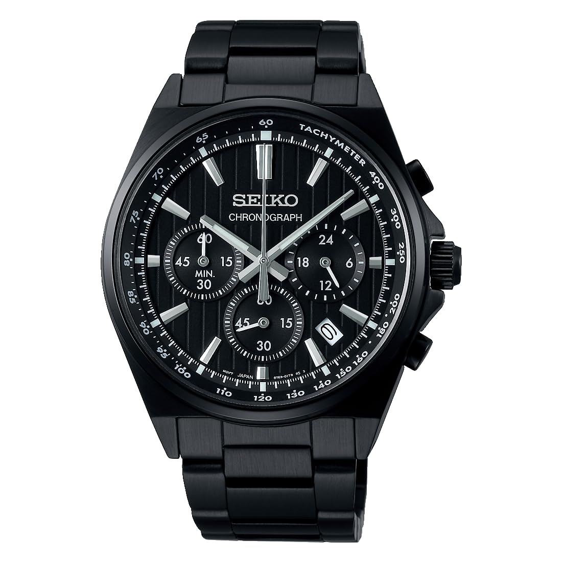 

[Часы Seiko] Seiko Selection Серия S Кварцевый Хронограф SBTR037 Мужские Черные Часы