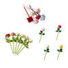 Writing Smoothly Neutral Gel Pens Fake Rose Signature Pen Artificial Flowers Ballpoint Pen  Ladies