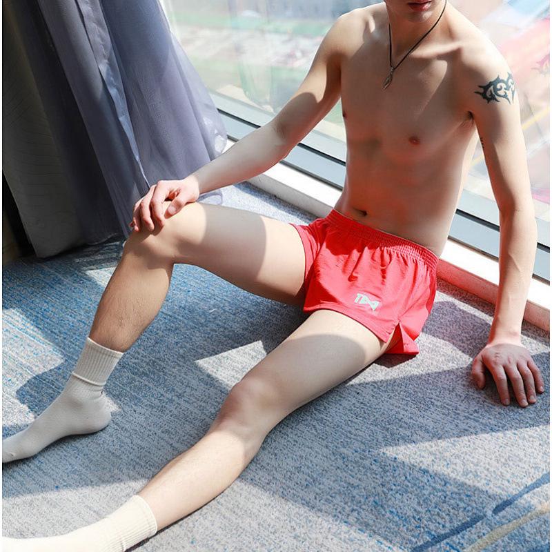 Men's Cotton Boxer Briefs - Fashionable & Comfortable Home Shorts