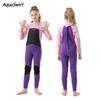 Kids Neoprene Wetsuit Diving Swimming Water Sports Girls Long Sleeve Full Body Suit UV Protection Warm