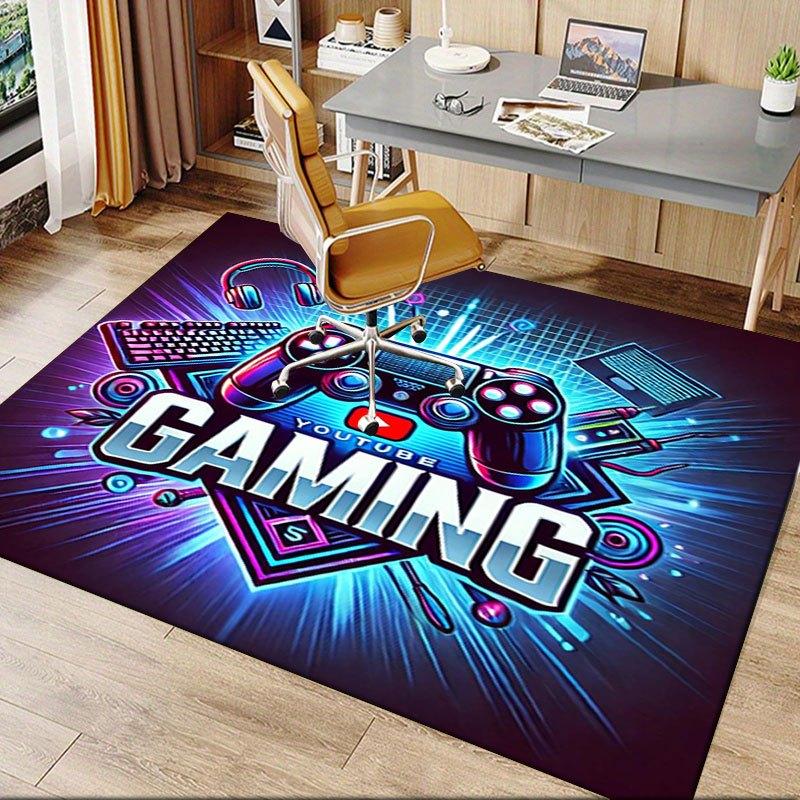 YouTube Gaming Controller SetOffice Mat Perfect for Home Decor Office Desk Chair Rugs Chair Carpet for office Polyester Chair Mat Gift For V