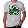 Rave bis ins Grab! T-Shirt Niedliche Kleidung Sommer Oberteil T-Shirts Für Männer Baumwolle