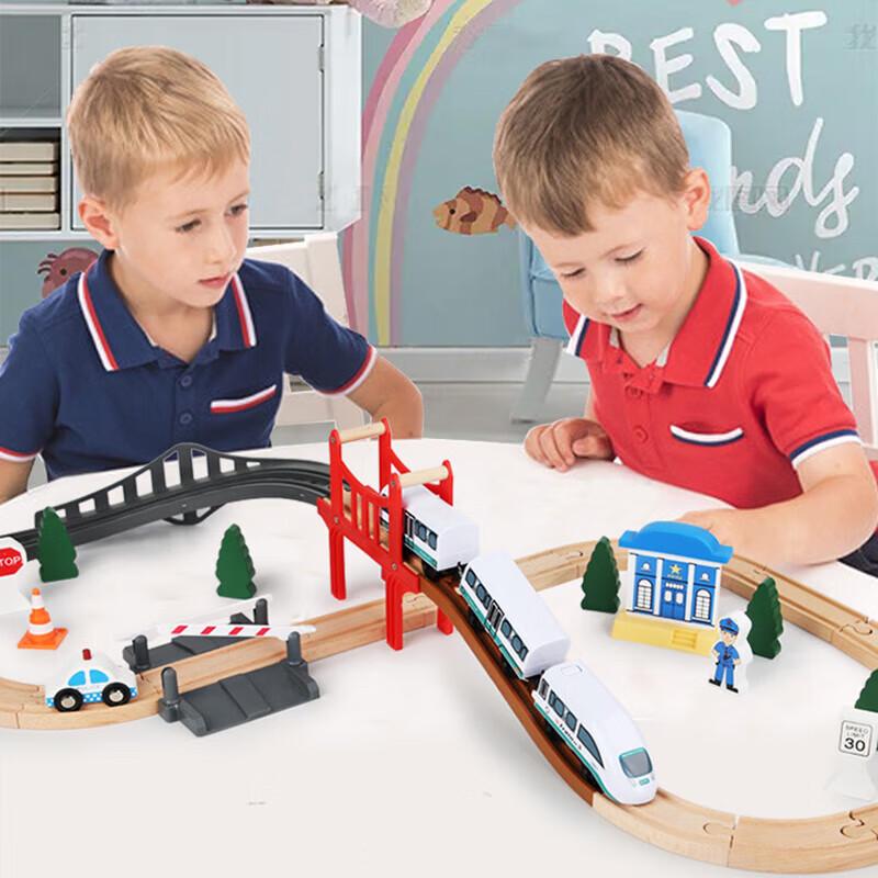 

Chao You Kids Wooden Car Track Toy