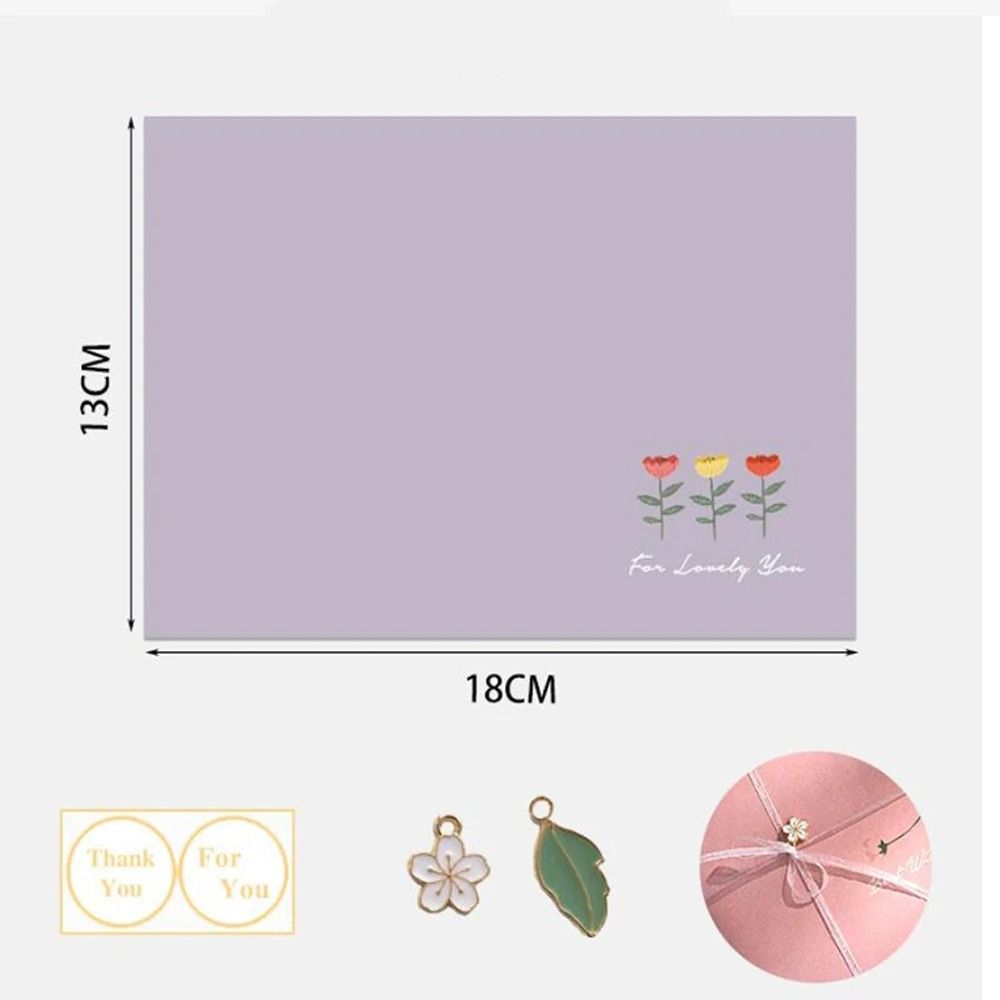 DIY Postcard Floral Envelopes with Stickers Letter Writing Paper Letter Pads  Stationery