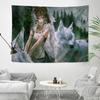 Anime P-Princess M-Mononoke Buntes Wandbehang-Tuch Böhmische Wandteppiche Mandala Wandbehang-Tücher