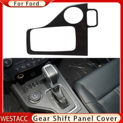 Perilla de palanca de cambios para coche, Panel decorativo, cubierta embellecedora, pegatina para Ford Ranger Everest Endeavor 2015 - LHD