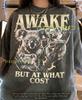 Awake But At What Cost Koala Comfort Colors® Tshirt, Animal Lover Wildlife Nature Wildfire Survivor Vintage Meme Tee
