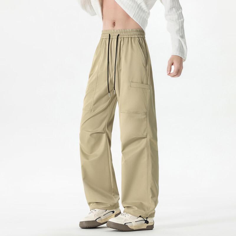 WRPCE Men's Casual Straight-Leg Outdoor Pants