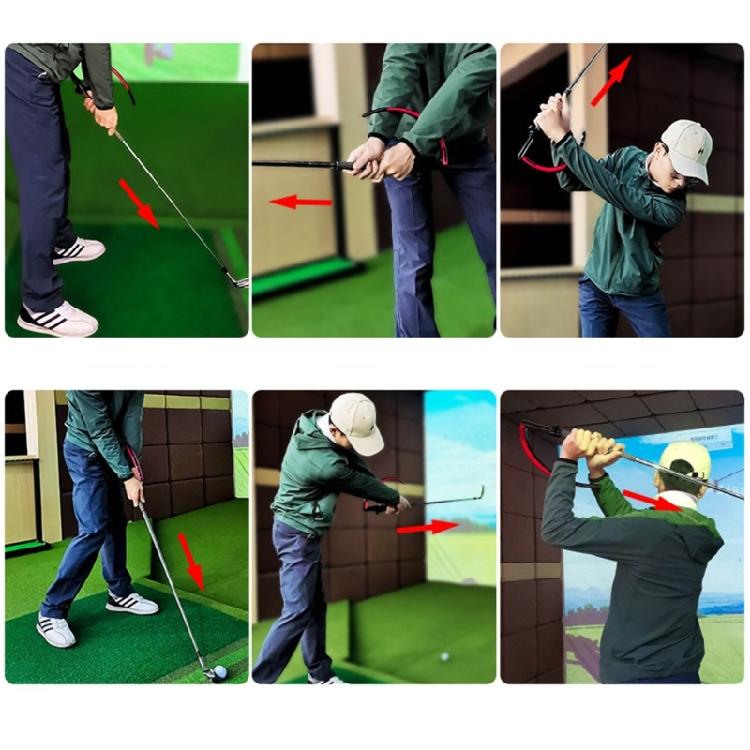 Professional Golfing Swing Correction Tool Golfing Swing Trainer Swing Plane Trainer for Beginner Indoor and Outdoor Use