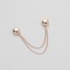 Multi-Function Magnetic Clothing Clip with Chain Metal Buttons Clip Clothes Scarf Trouser Legs Cuff Fixing Magnet Buckles