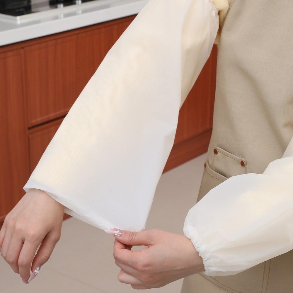 Wasserdichte Einweg-Ärmel Verdickte Lange Überärmel Saubere Armschoner Kochschutz