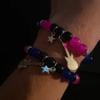 2ks/set Fashion Couple Beads Náramek Tv Girl Odpovídající náramky Komu opravdu záleží Náramky inspirované albem Přátelé Šperky Dárek