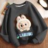 Children's Fashion Sweatshirts for Spring and Autumn, Long-sleeved Loose Sweatshirts for Boys and Girls