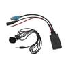 HOPESPANNER KCE-236B Handy Black Front Blue Tooth Aux Adapter Stereo Radio Harness Cable Plastic Metal 1 Set