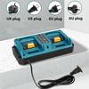 Power Tools Parts for Makita 14.4V 18V Lithium Battery DC18RD Portable Fast Charger BL1830 BL1860B BL1850B BL1430 BL1460 DC18RC