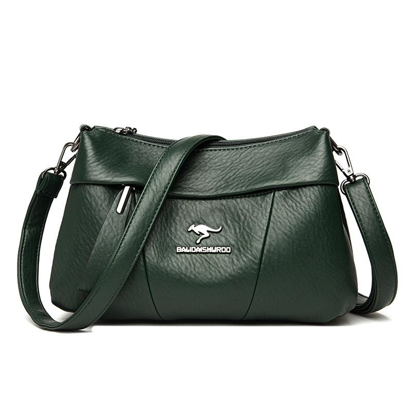 Women's bag summer new mother bag shoulder bag splicing messenger bag atmospheric women's pillow bag