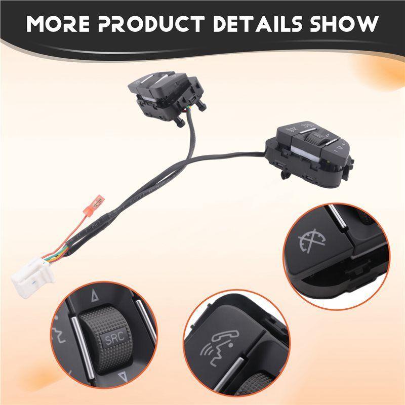 For JAC T8 Pickup Steering Wheel Switch Multifunctional Car Accessories 3750210P3041 Cruise Control Volume Button