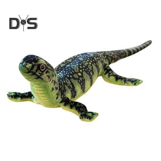 

Реалистичная плюшевая игрушка ящерица 29 Мягкая игрушка ящерица имитация хамелеона плюшевый подарок для детей зелёный