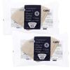 Sanyo Industry Coffee Filter Brown For 3~5 Cups Unbleached Fan Shape Abaca 100 Pieces Set of 2