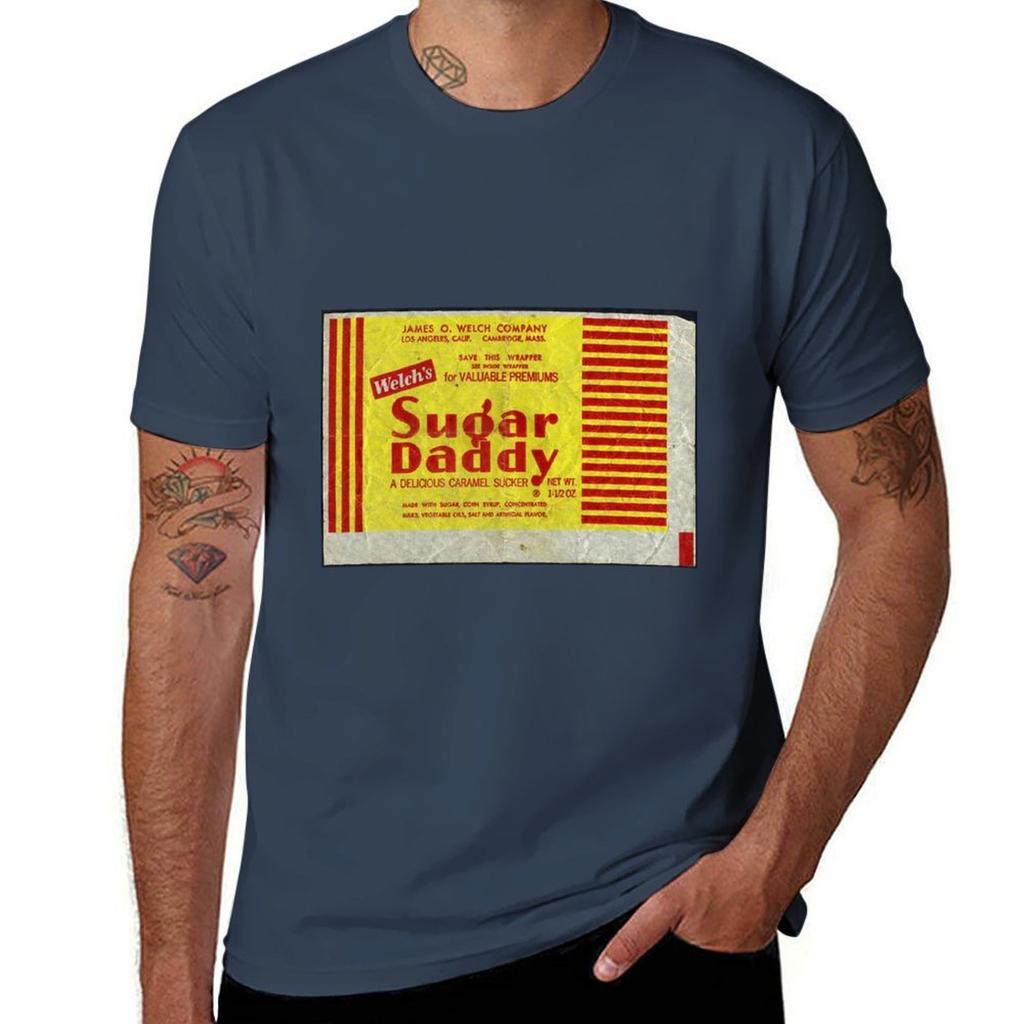 Sugar Daddy Wrapper Tshirt Work Utility Casual Tee Shirt
