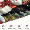 snowman Print Flannel Blanket, High quality Comfortable for All Seasons, Home Decor, Warmth and Comfort, Perfect for Christmas Gifts