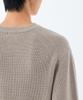 MUSINSA STANDARD Cotton Ribbed Crew Neck Knit [Oatmeal]