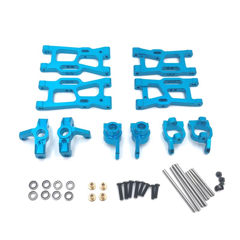 Metal Upgrades Swing Arm Steering Cup Bearings 6 Pack For WLtoys 144010 144001 144002 124016 124017 124018 124019 RC Car Parts
