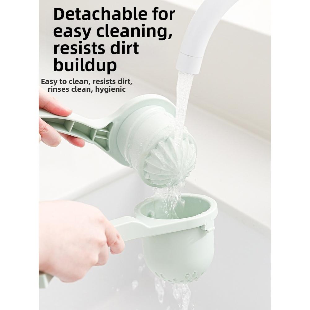 Manual Citrus Juicer with Spiral Press Mechanism for Efficient For Lemon Orange Juice Extraction and Easy Cleaning