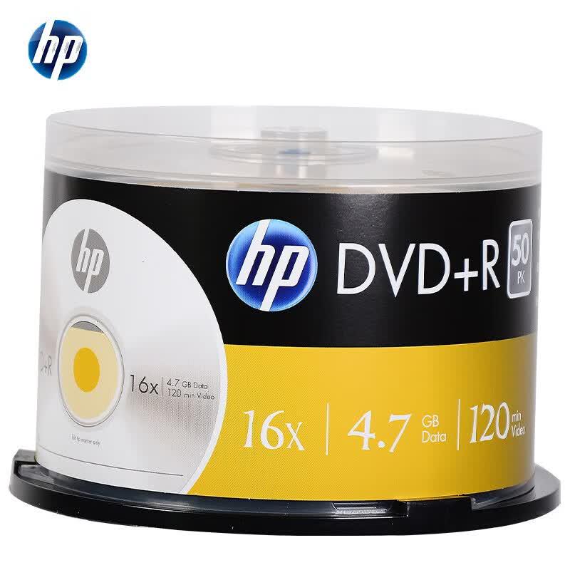 HP DVD+R 16x 4.7GB Blank Recordable Discs