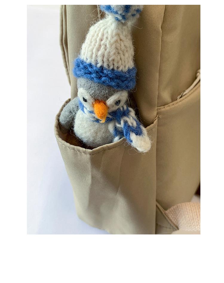 Japanese Cute Cartoon Backpack: Korean Style Large Capacity Schoolbag for Elementary Students