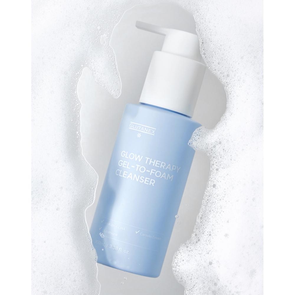 Glutanex Гель-пенка для умывания Glow Therapy 100 мл NONE