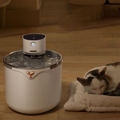 Rechargeable Automatic Pet Drinking Fountain with Large Capacity and Filter Element for Cats