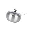 Stainless Steel Spice Jar Size Cover Rust Resistant Seasoning Box Condiment Container Serving Spoon Kitchen Organizer